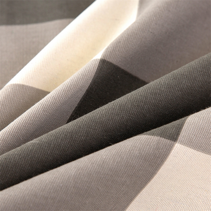 91家纺网 家纺一手货源 找家纺 首爱家纺 2026新款原棉标印花老粗布床单 灰格