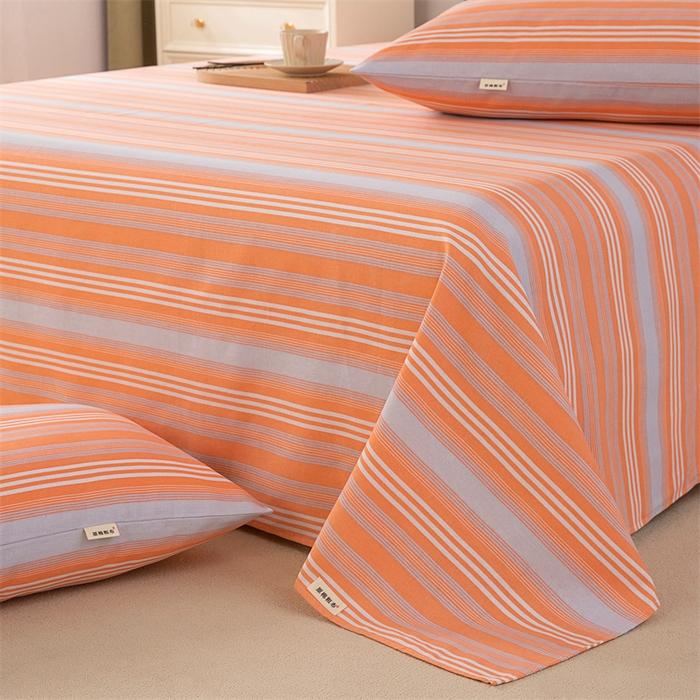 91家纺网 家纺一手货源 找家纺 首爱家纺 2026新款原棉标印花老粗布床单 热恋