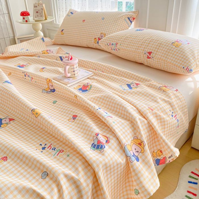 91家纺网 家纺一手货源 找家纺 （总）首爱家纺 2026新款工艺款原棉印花老粗布床单系列