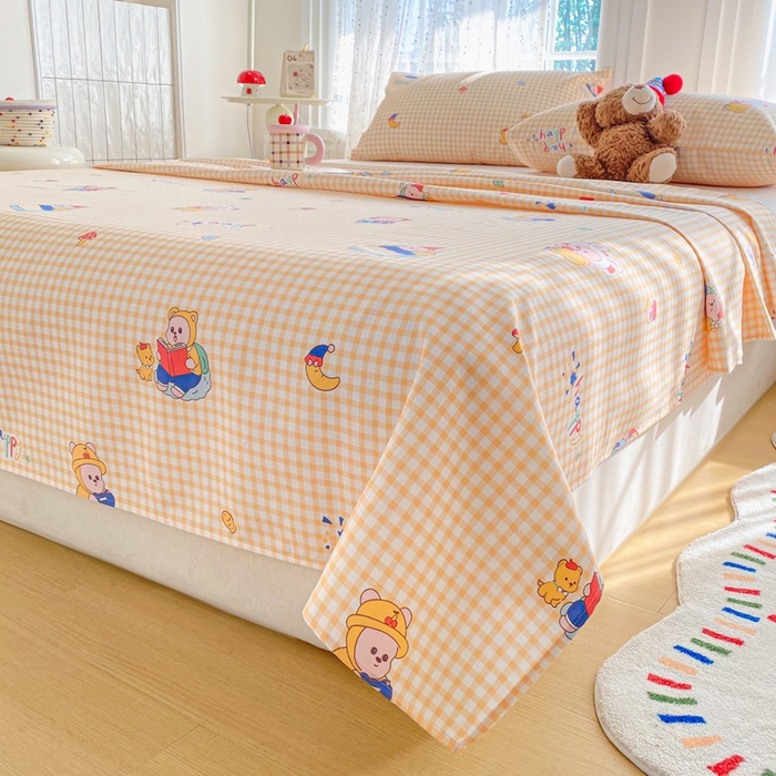 91家纺网 家纺一手货源 找家纺 （总）首爱家纺 2026新款工艺款原棉印花老粗布床单系列