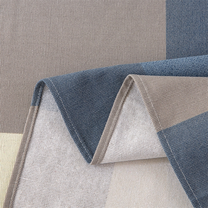 91家纺网 家纺一手货源 找家纺 首爱家纺 2026新款工艺款原棉印花老粗布床单系列 蓝格