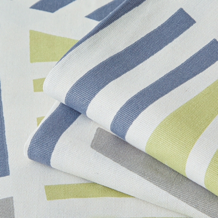 91家纺网 家纺一手货源 找家纺 棉乐町家居 2026新款爆款印花原棉老粗布床单 几何