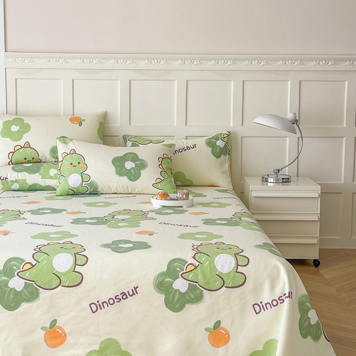 91家纺网 家纺一手货源 找家纺 （总）棉乐町家居 2026新款原棉标印花老粗布床单