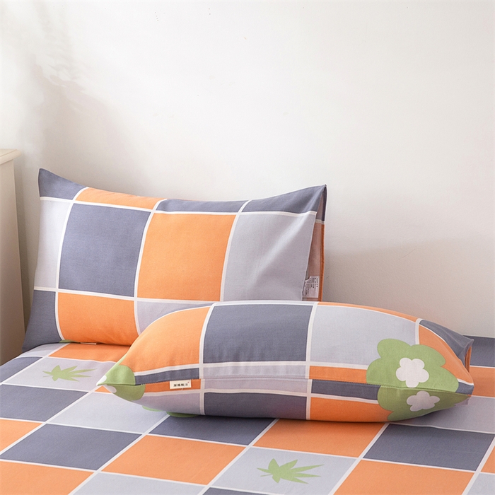 91家纺网 家纺一手货源 找家纺 棉乐町家居 2026新款原棉标印花老粗布床单 花间