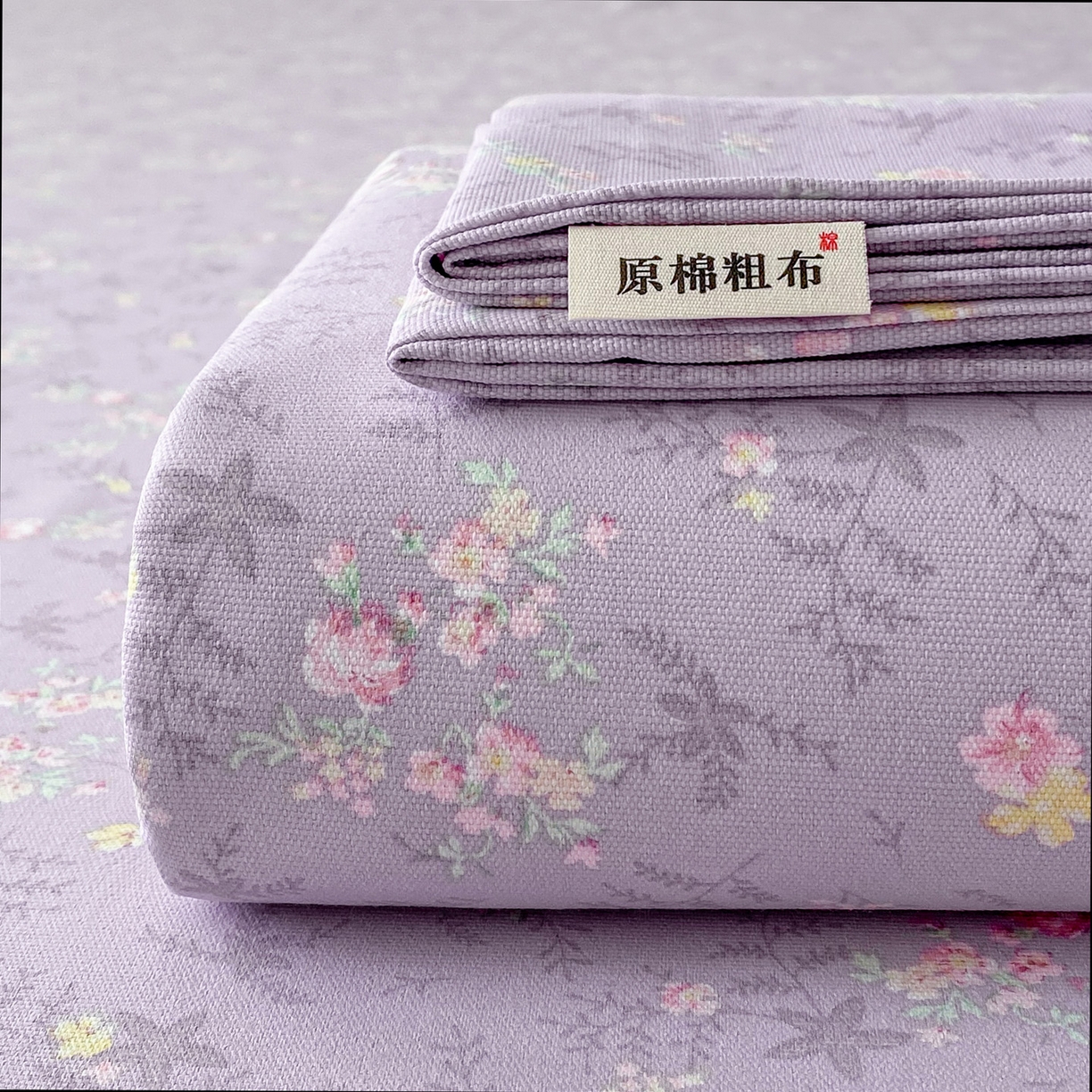 91家纺网 家纺一手货源 找家纺 （总）金泰莱 2026新款工艺款原棉印花老粗布床单系列