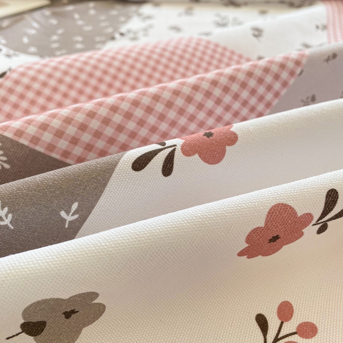 91家纺网 家纺一手货源 找家纺 金泰莱 2026新款工艺款原棉印花老粗布床单系列 瑞香