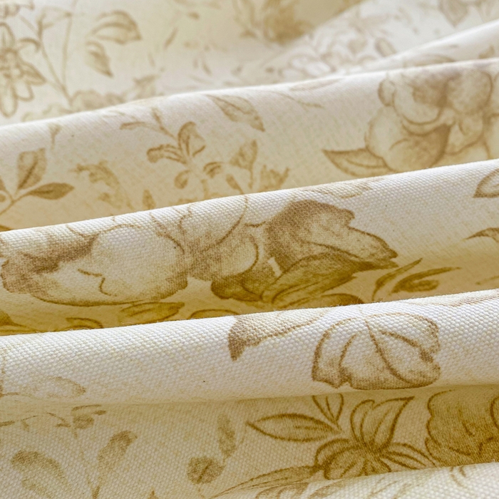 91家纺网 家纺一手货源 找家纺 金泰莱 2026新款工艺款原棉印花老粗布床单系列 晴栀