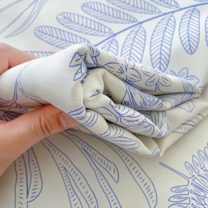 91家纺网 家纺一手货源 找家纺 金泰莱 2026新款工艺款原棉印花老粗布床单系列 柒婳