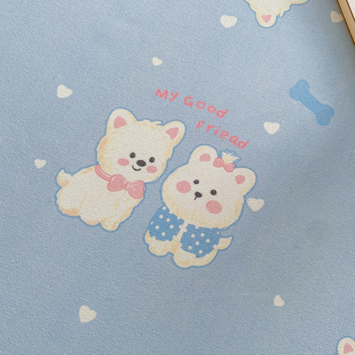 91家纺网 家纺一手货源 找家纺 金泰莱 2026新款工艺款原棉印花老粗布床单系列 朋友