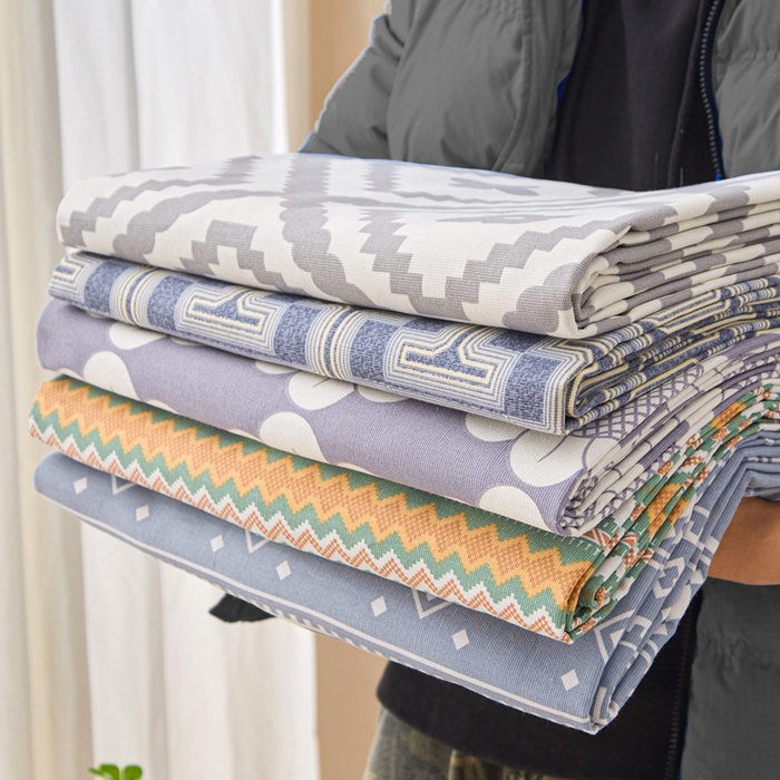 91家纺网 家纺一手货源 找家纺 （总）金泰莱 2026新款爆款印花原棉老粗布床单