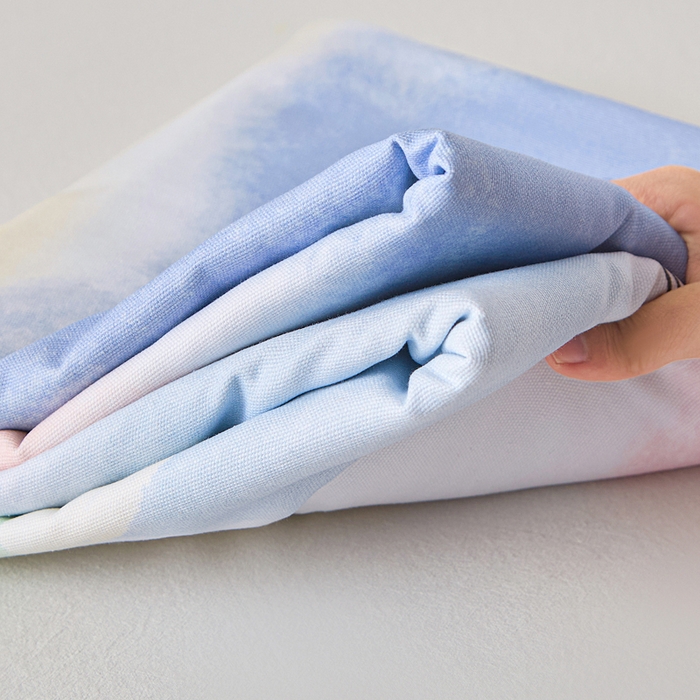 91家纺网 家纺一手货源 找家纺 金泰莱 2026新款爆款印花原棉老粗布床单 梦幻星空