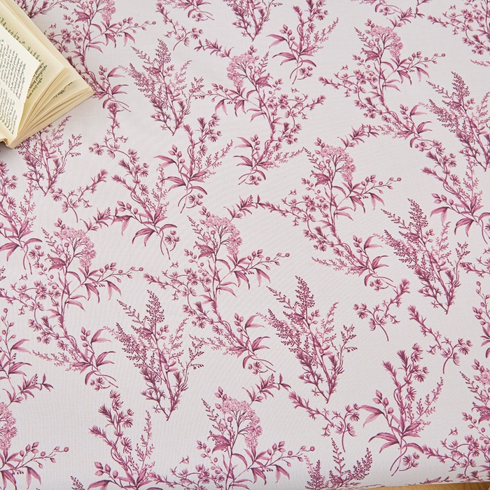 91家纺网 家纺一手货源 找家纺 金泰莱 2026新款爆款印花原棉老粗布床单 瑞莎