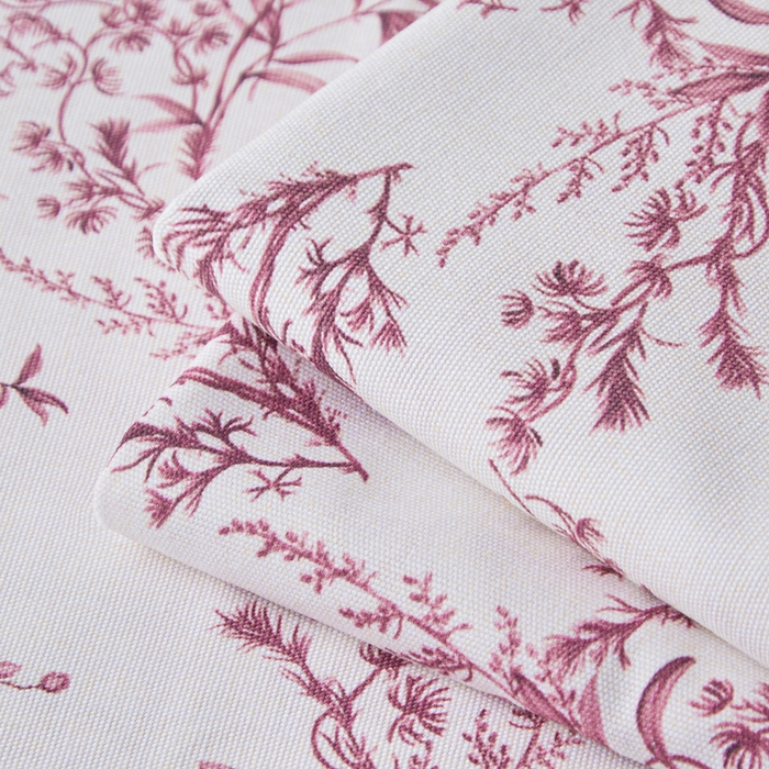 91家纺网 家纺一手货源 找家纺 金泰莱 2026新款爆款印花原棉老粗布床单 瑞莎