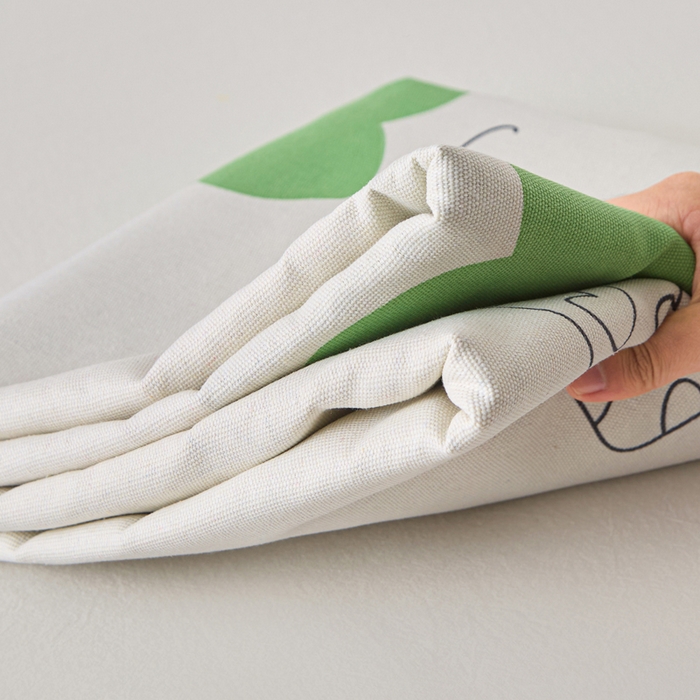 91家纺网 家纺一手货源 找家纺 金泰莱 2026新款爆款印花原棉老粗布床单 小花朵朵