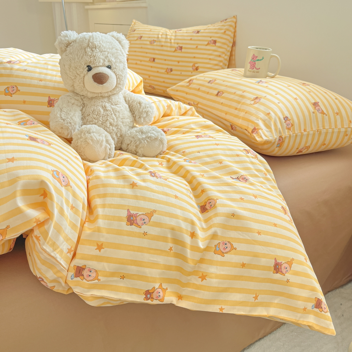 91家纺网 家纺一手货源 找家纺 （总）吉象家纺 2026春夏新款全棉纯棉印花四件套