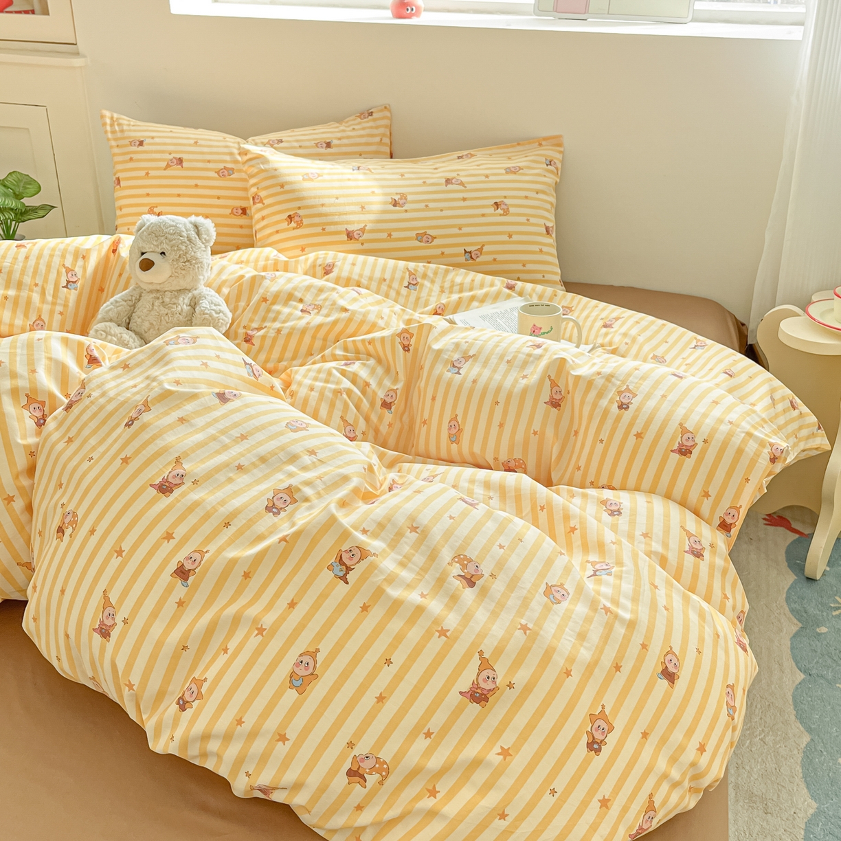 91家纺网 家纺一手货源 找家纺 （总）吉象家纺 2026春夏新款全棉纯棉印花四件套