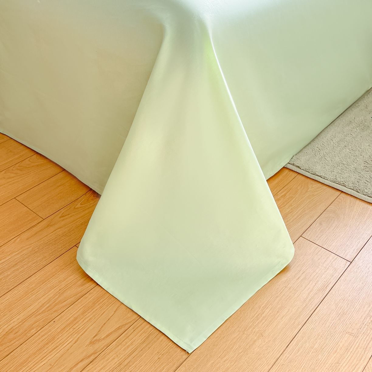 91家纺网 家纺一手货源 找家纺 吉象家纺 2026春夏新款全棉纯棉印花四件套 免兔野餐会