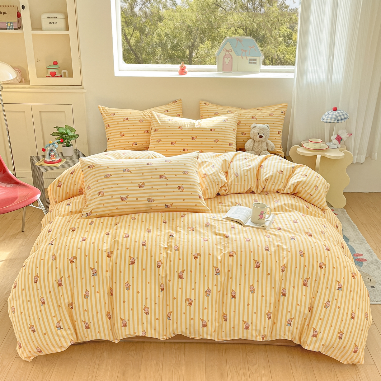 91家纺网 家纺一手货源 找家纺 （总）吉象家纺 2026春夏新款全棉纯棉印花四件套