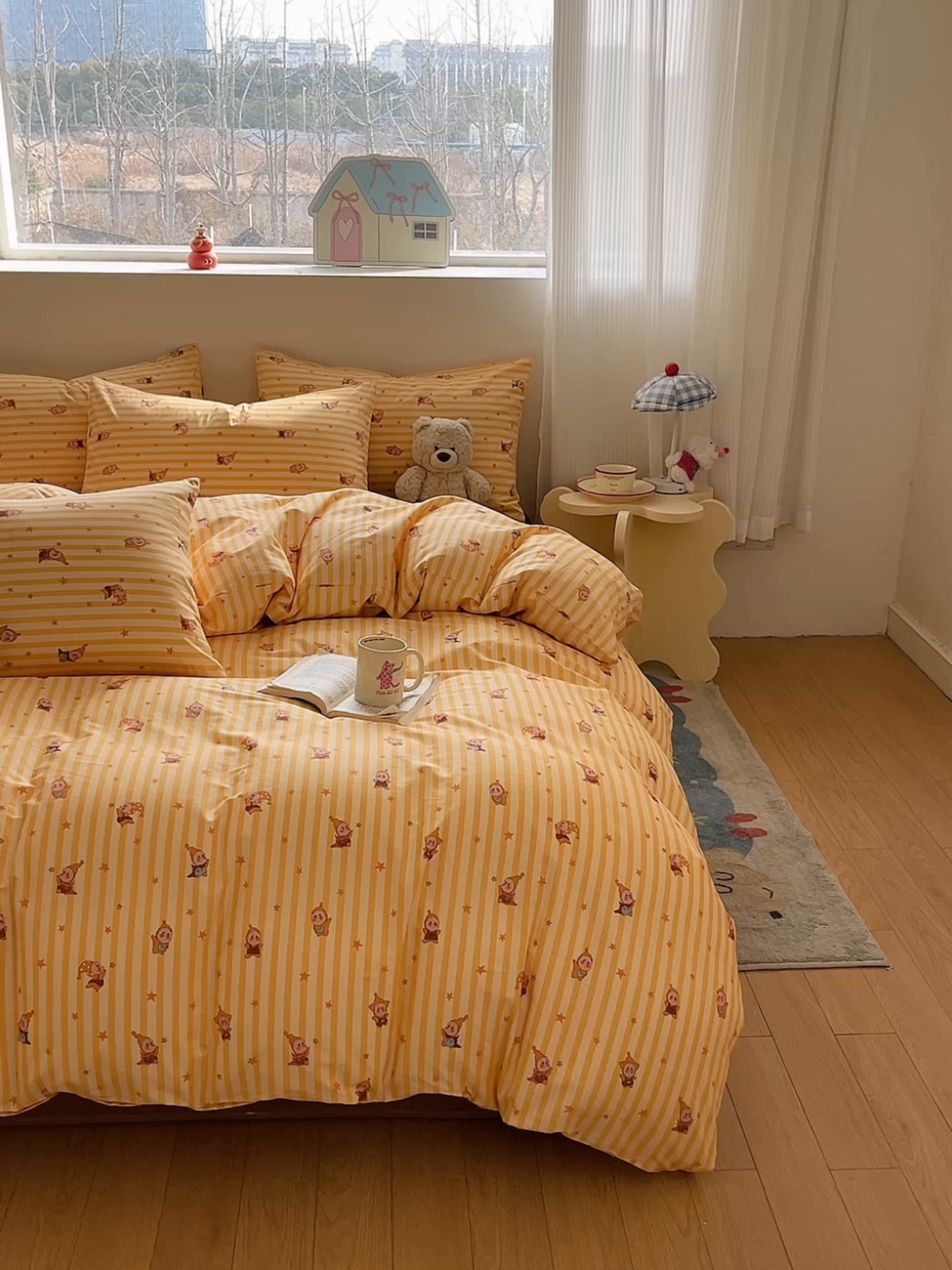 91家纺网 家纺一手货源 找家纺 （总）吉象家纺 2026春夏新款全棉纯棉印花四件套