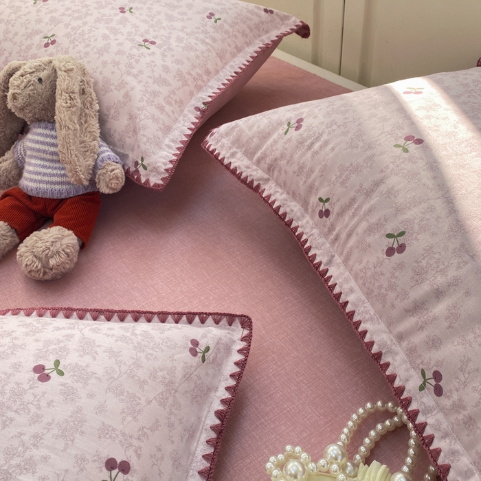 91家纺网 家纺一手货源 找家纺 （总）浮光家居 2026新款全棉贝壳边纯棉四件套系列2