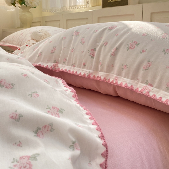 91家纺网 家纺一手货源 找家纺 浮光家居 2026新款全棉贝壳边纯棉单被套系列2 寻微