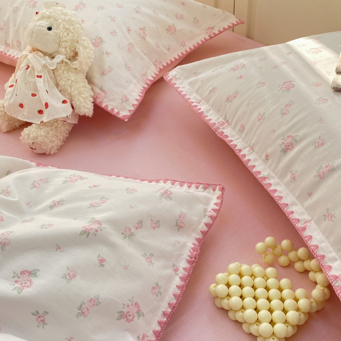 91家纺网 家纺一手货源 找家纺 浮光家居 2026新款全棉贝壳边纯棉单被套系列2 寻微