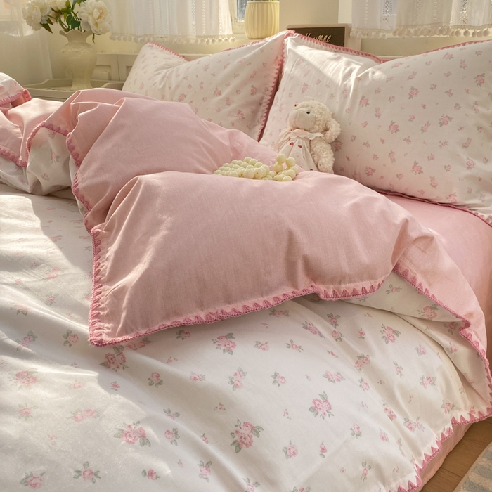 91家纺网 家纺一手货源 找家纺 浮光家居 2026新款全棉贝壳边纯棉单被套系列2 寻微