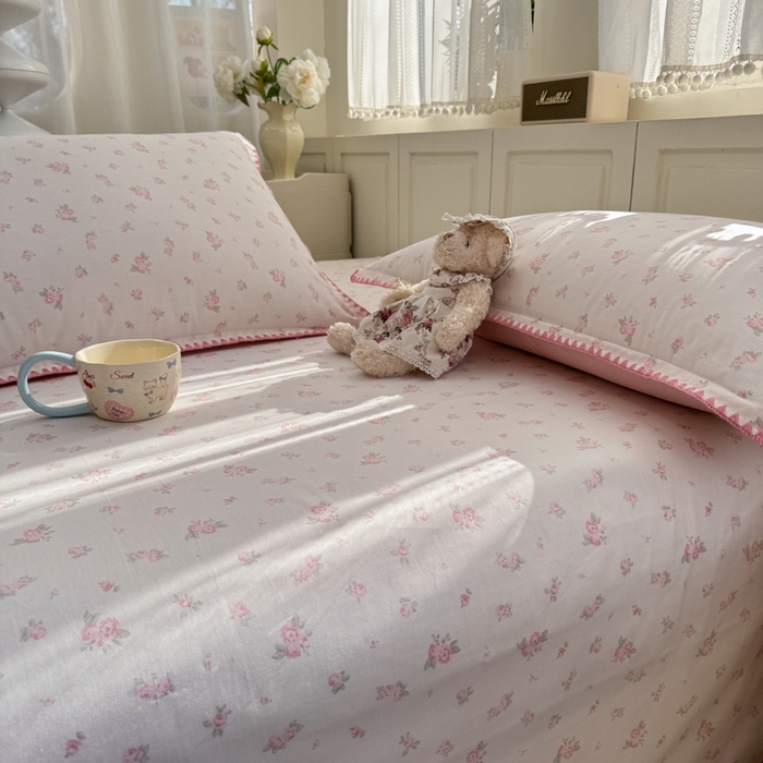 91家纺网 家纺一手货源 找家纺 浮光家居 2026新款全棉贝壳边纯棉单床单系列2 寻微