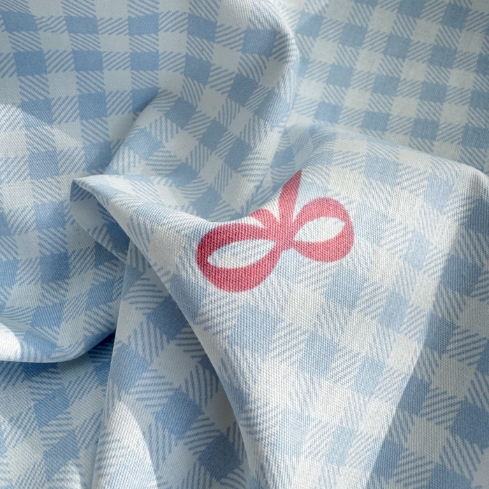 91家纺网 家纺一手货源 找家纺 浮光家居 2026新款全棉贝壳边纯棉单床单系列2 夏日恋格兰