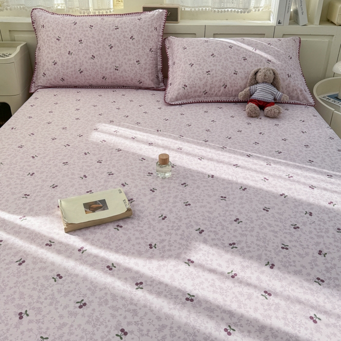 91家纺网 家纺一手货源 找家纺 （总）浮光家居 2026新款全棉贝壳边纯棉单床笠系列2