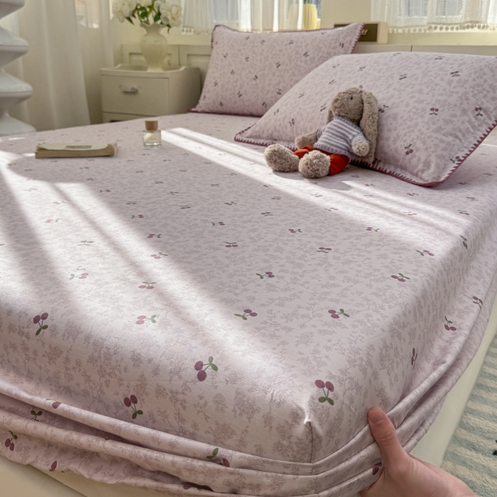 91家纺网 家纺一手货源 找家纺 （总）浮光家居 2026新款全棉贝壳边纯棉单床笠系列2