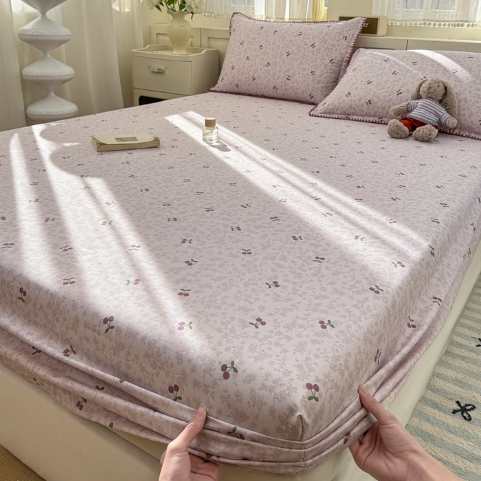 91家纺网 家纺一手货源 找家纺 （总）浮光家居 2026新款全棉贝壳边纯棉四件套系列2