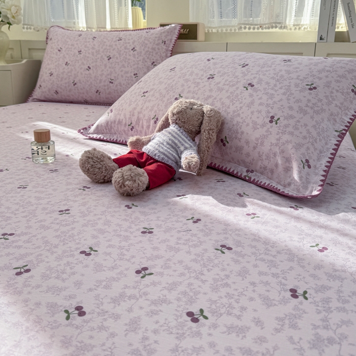 91家纺网 家纺一手货源 找家纺 （总）浮光家居 2026新款全棉贝壳边纯棉单床笠系列2