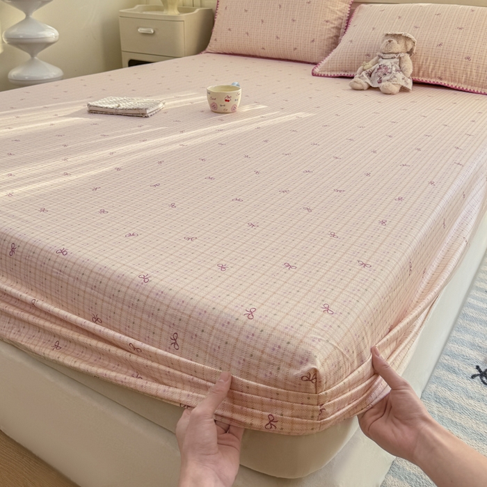 浮光家居 2026新款全棉贝壳边纯棉单床笠系列2 星慕