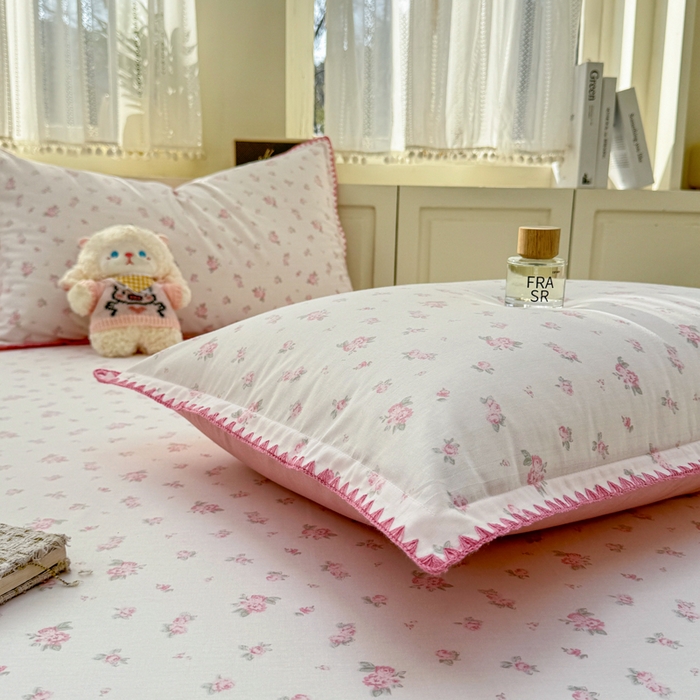 91家纺网 家纺一手货源 找家纺 浮光家居 2026新款全棉贝壳边纯棉单床笠系列2 寻微