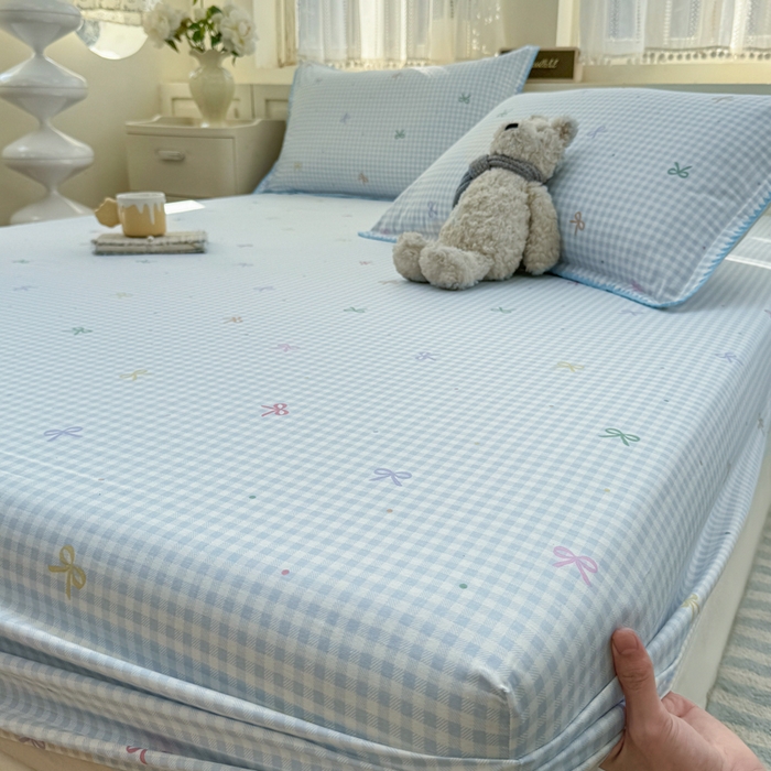 浮光家居 2026新款全棉贝壳边纯棉单床笠系列2 夏日恋格兰