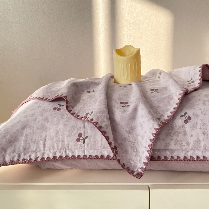 91家纺网 家纺一手货源 找家纺 （总）浮光家居 2026新款全棉贝壳边纯棉单枕套系列2