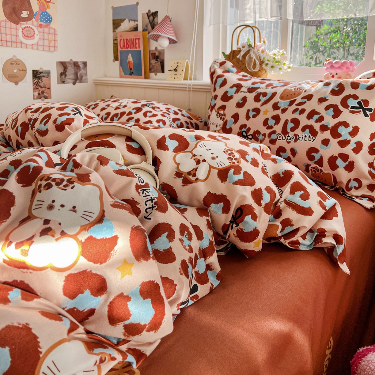 91家纺网 家纺一手货源 找家纺 （总）花伞家居 2026直播网销斜纹加厚磨毛印花植物羊绒四件套（更多花型见二链接）