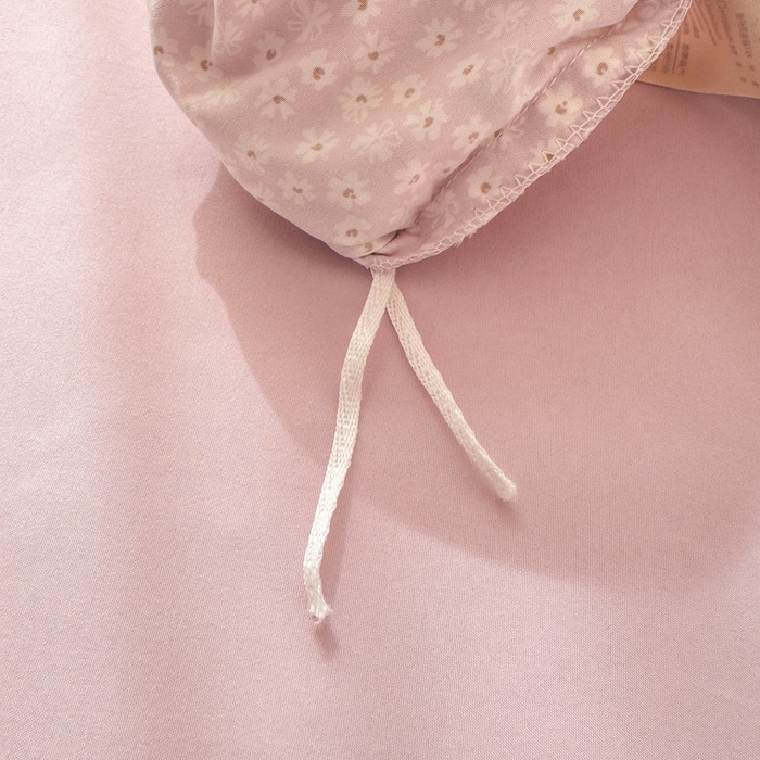 91家纺网 家纺一手货源 找家纺 梦纤绒 2026新款A类仿棉古法水洗棉法式全棉花边四件套 梦华录