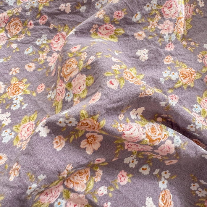 91家纺网 家纺一手货源 找家纺 梦纤绒 2026新款A类仿棉古法水洗棉法式全棉花边四件套 梦露