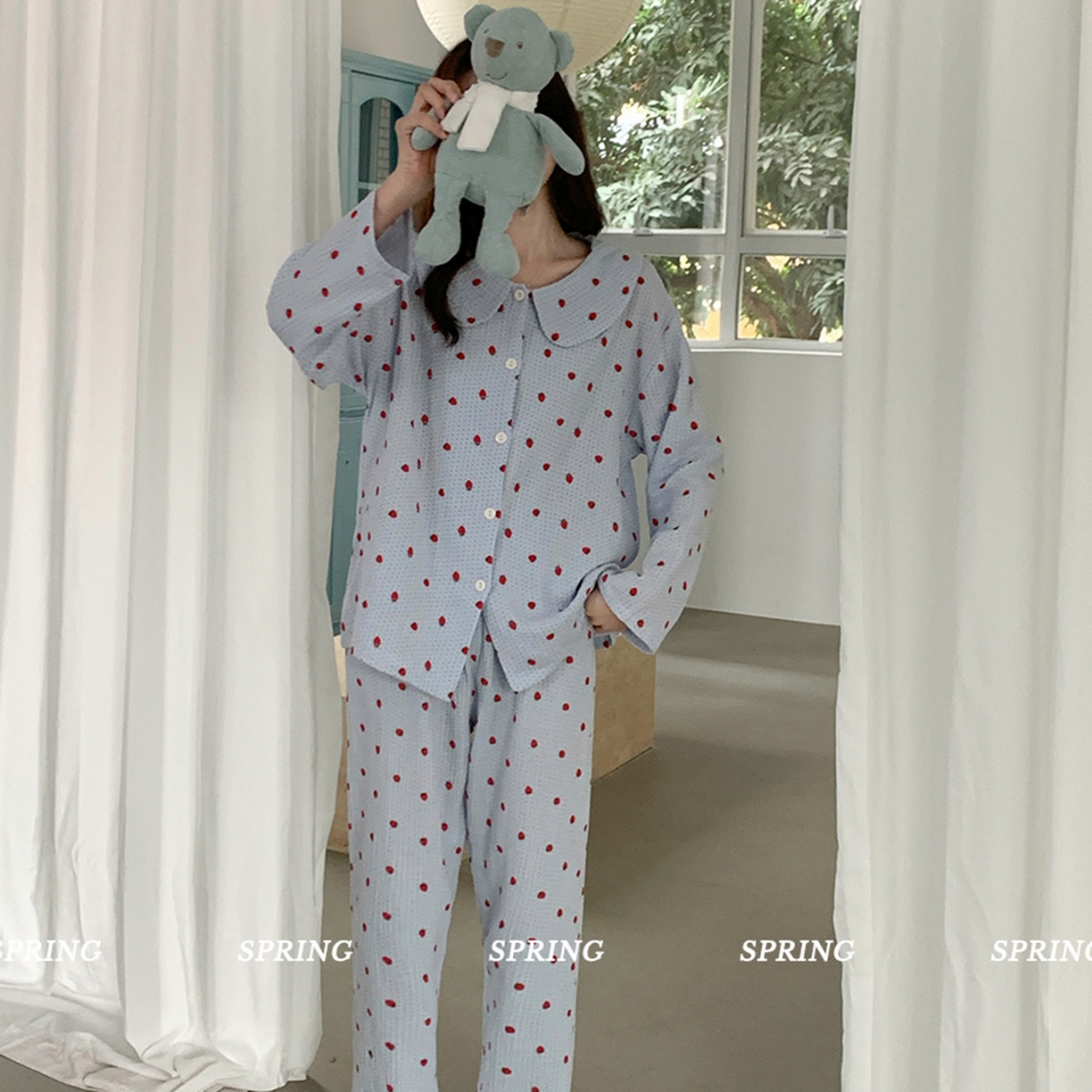 91家纺网 家纺一手货源 找家纺 （总）妍景家居生活馆 2026新款M07-甜心草莓