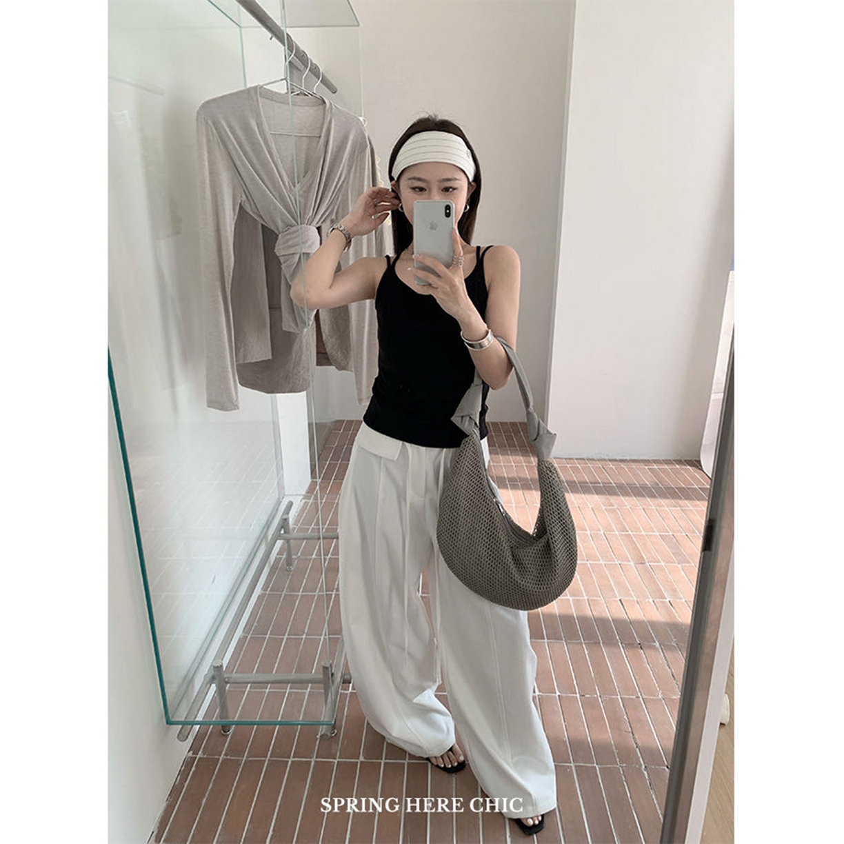 91家纺网 家纺一手货源 找家纺 （总）妍景家居生活馆 2026新款M17-后背蕾丝吊带