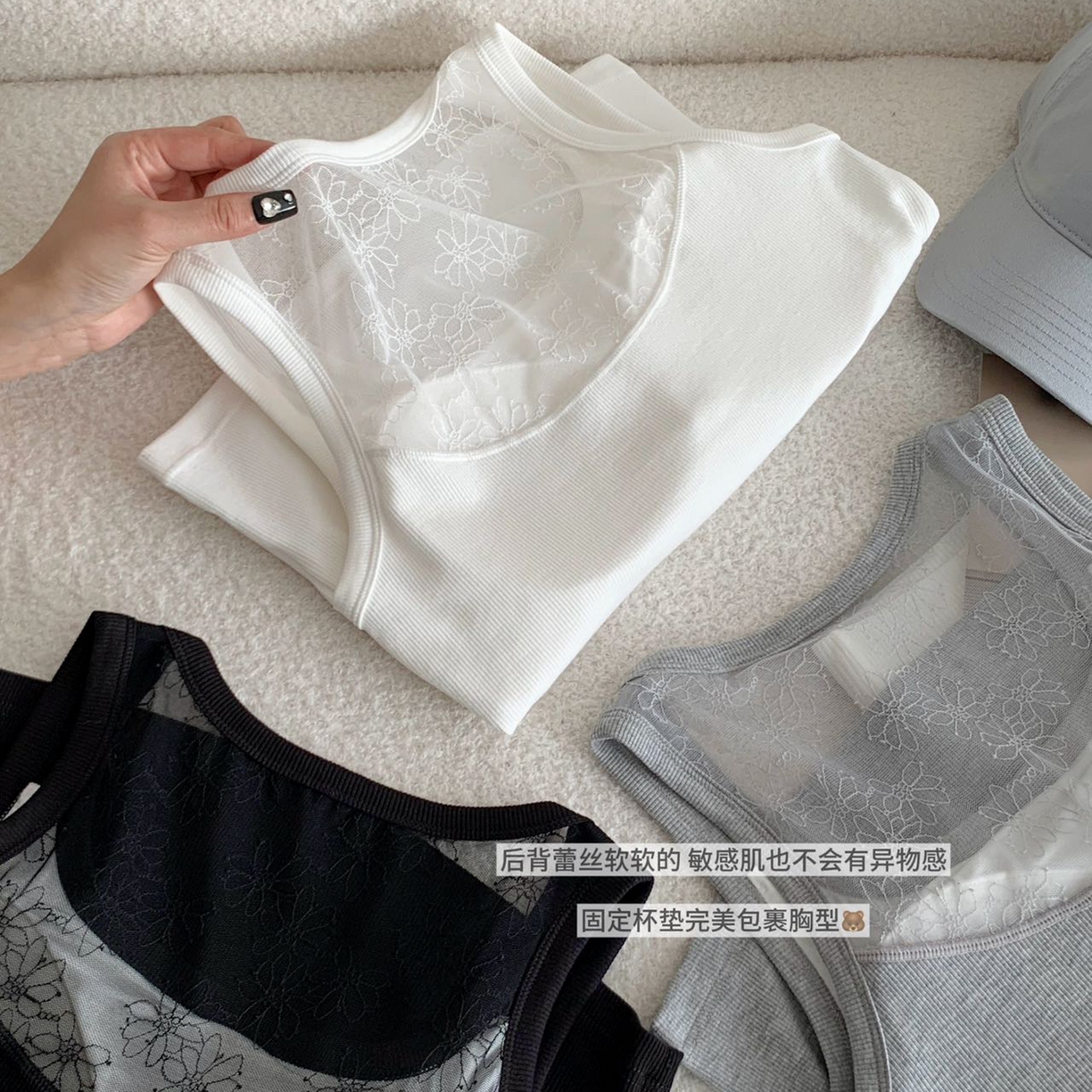 91家纺网 家纺一手货源 找家纺 妍景家居生活馆 2026新款M18-轻奢软蕾丝 组合图