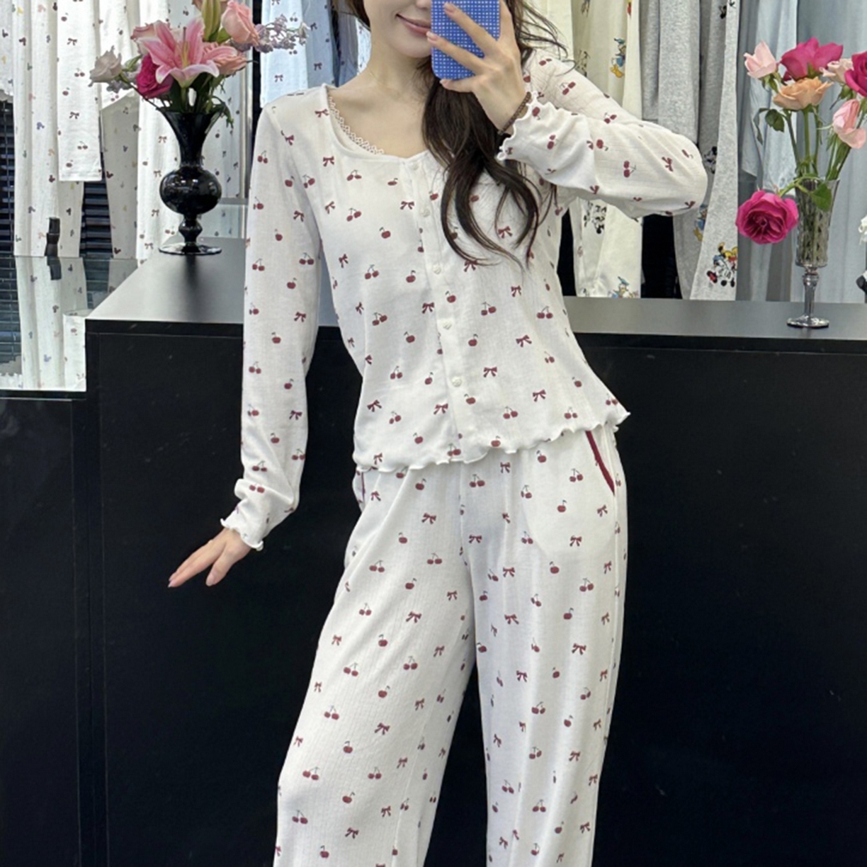 91家纺网 家纺一手货源 找家纺 （总）妍景家居生活馆 2026新款小樱桃三件套