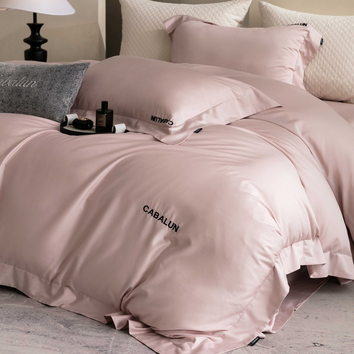 91家纺网 家纺一手货源 找家纺 （总）卡巴伦家纺 2026新款80超细旦天丝棉磨毛四件套（会员：套件-20元 商品价格不得低于：标准：468）