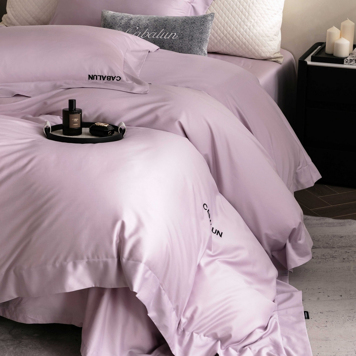 91家纺网 家纺一手货源 找家纺 （总）卡巴伦家纺 2026新款80超细旦天丝棉磨毛四件套（会员：套件-20元 商品价格不得低于：标准：468）