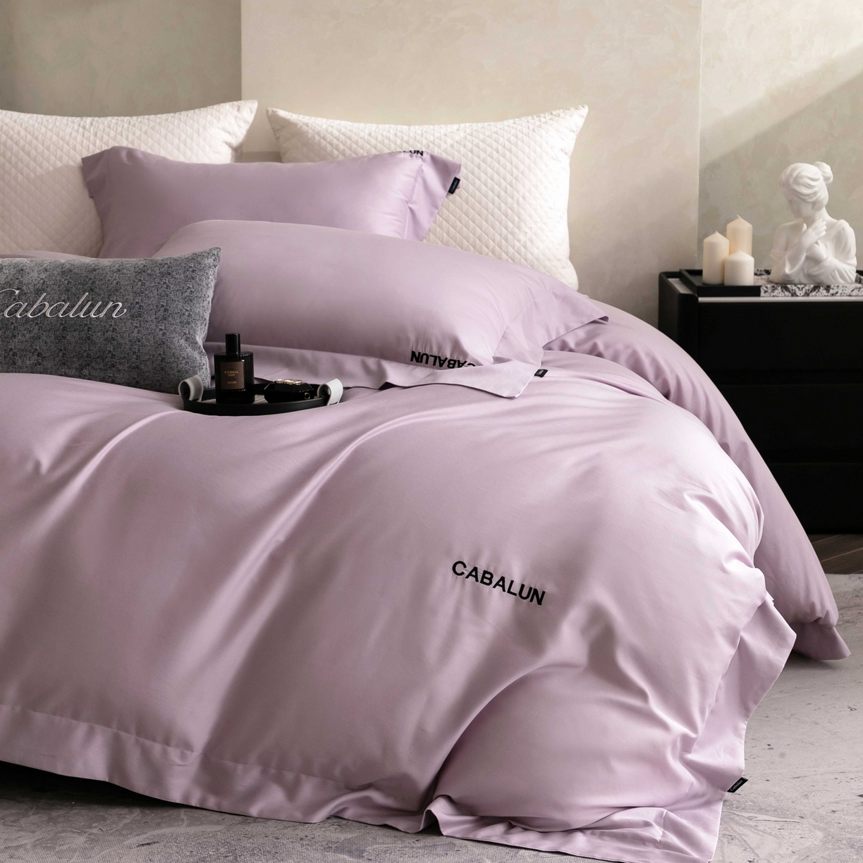 91家纺网 家纺一手货源 找家纺 （总）卡巴伦家纺 2026新款80超细旦天丝棉磨毛四件套（会员：套件-20元 商品价格不得低于：标准：468）