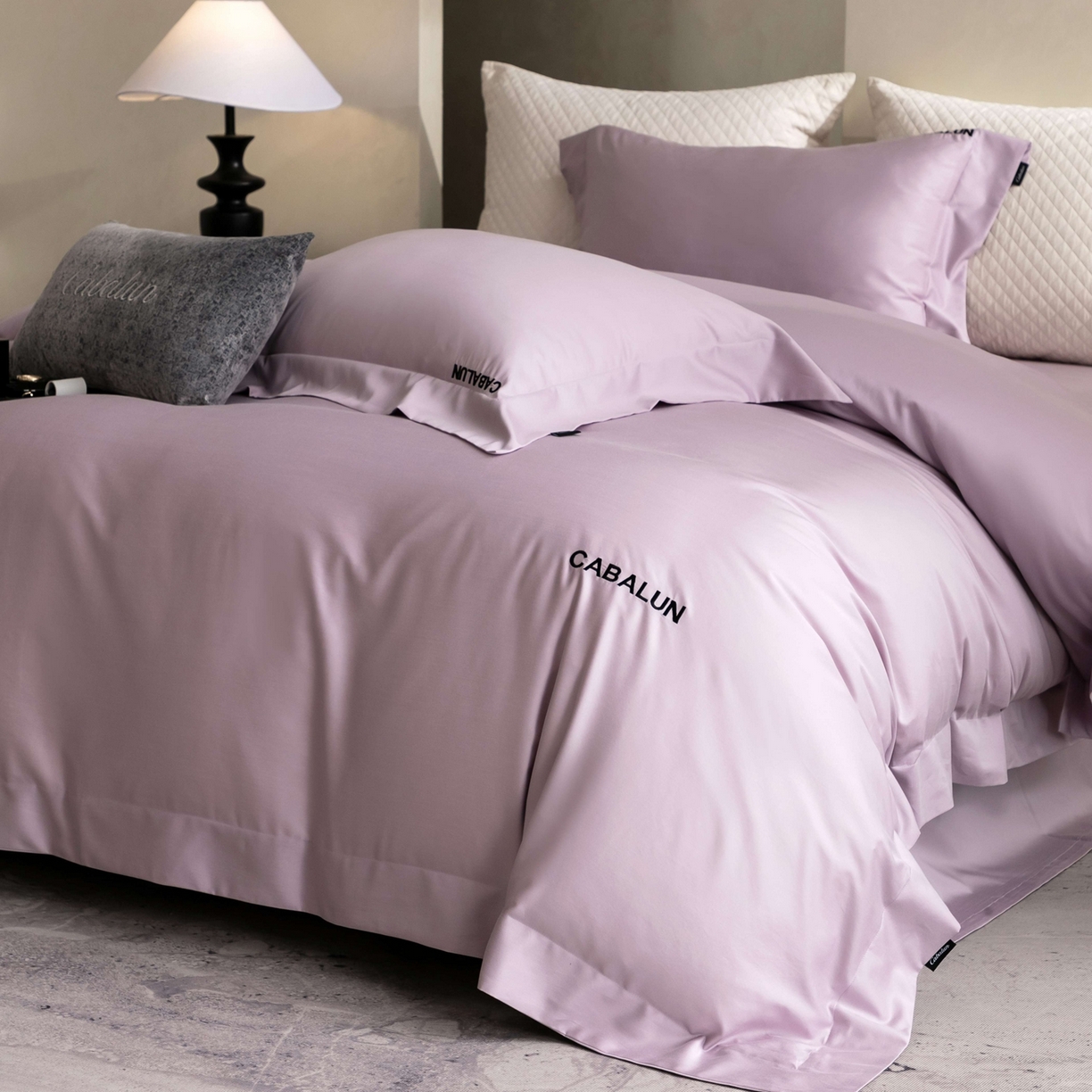 91家纺网 家纺一手货源 找家纺 卡巴伦家纺 2026新款80超细旦天丝棉磨毛四件套（会员：套件-20元 商品价格不得低于：标准：468） 浮生若梦