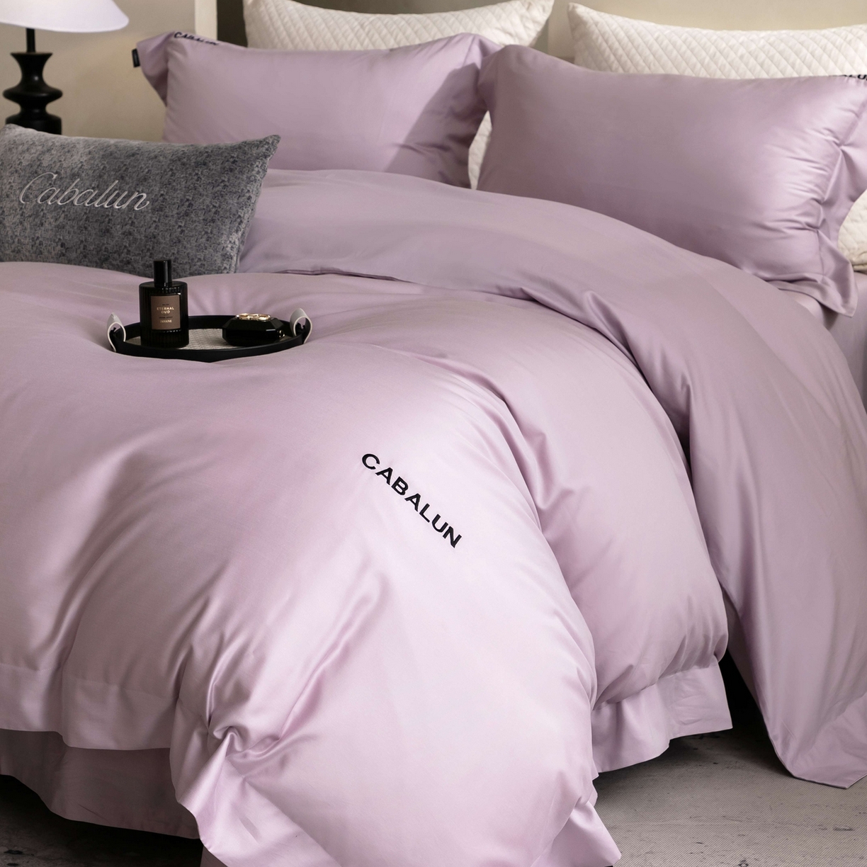 91家纺网 家纺一手货源 找家纺 卡巴伦家纺 2026新款80超细旦天丝棉磨毛四件套（会员：套件-20元 商品价格不得低于：标准：468） 浮生若梦