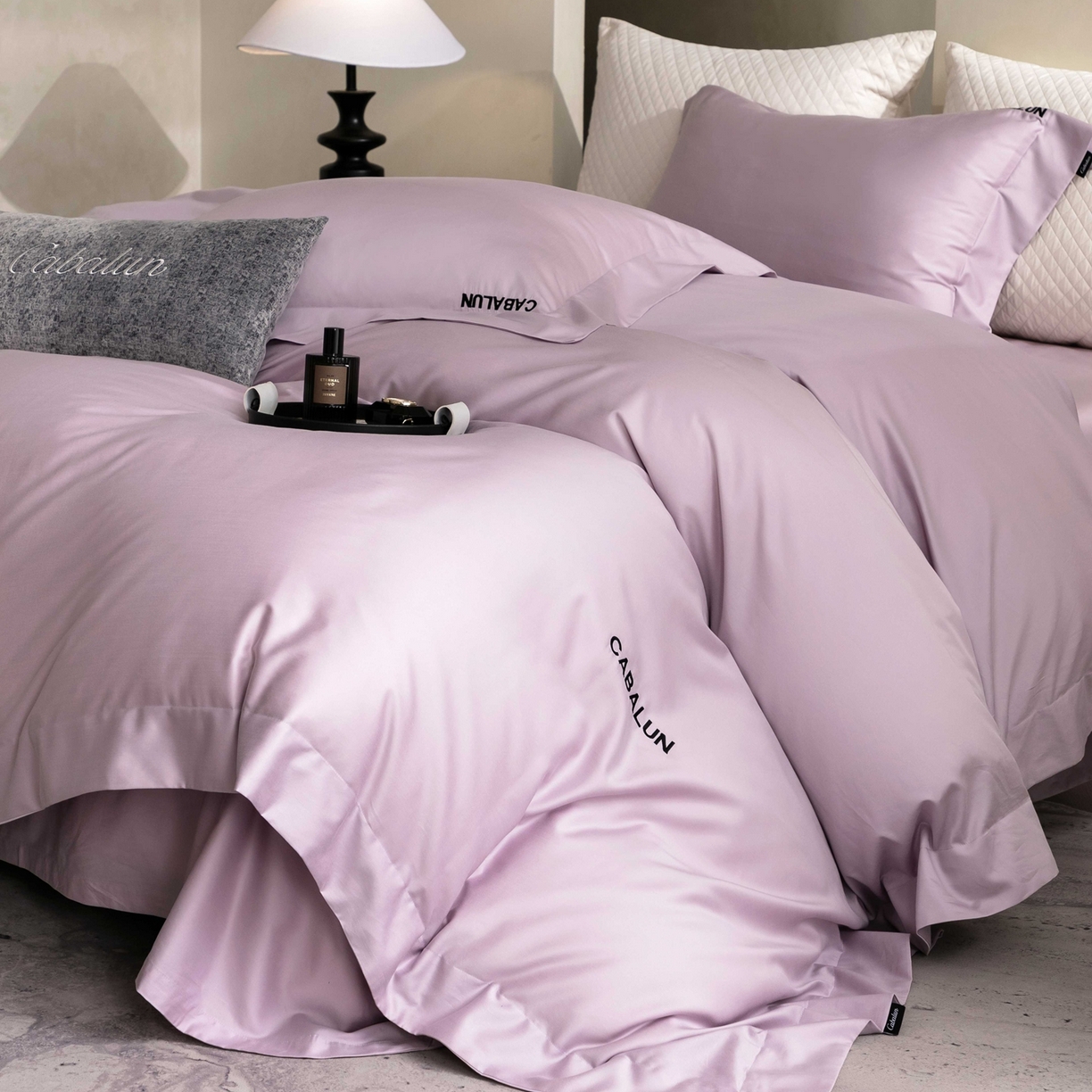 91家纺网 家纺一手货源 找家纺 卡巴伦家纺 2026新款80超细旦天丝棉磨毛四件套（会员：套件-20元 商品价格不得低于：标准：468） 浮生若梦